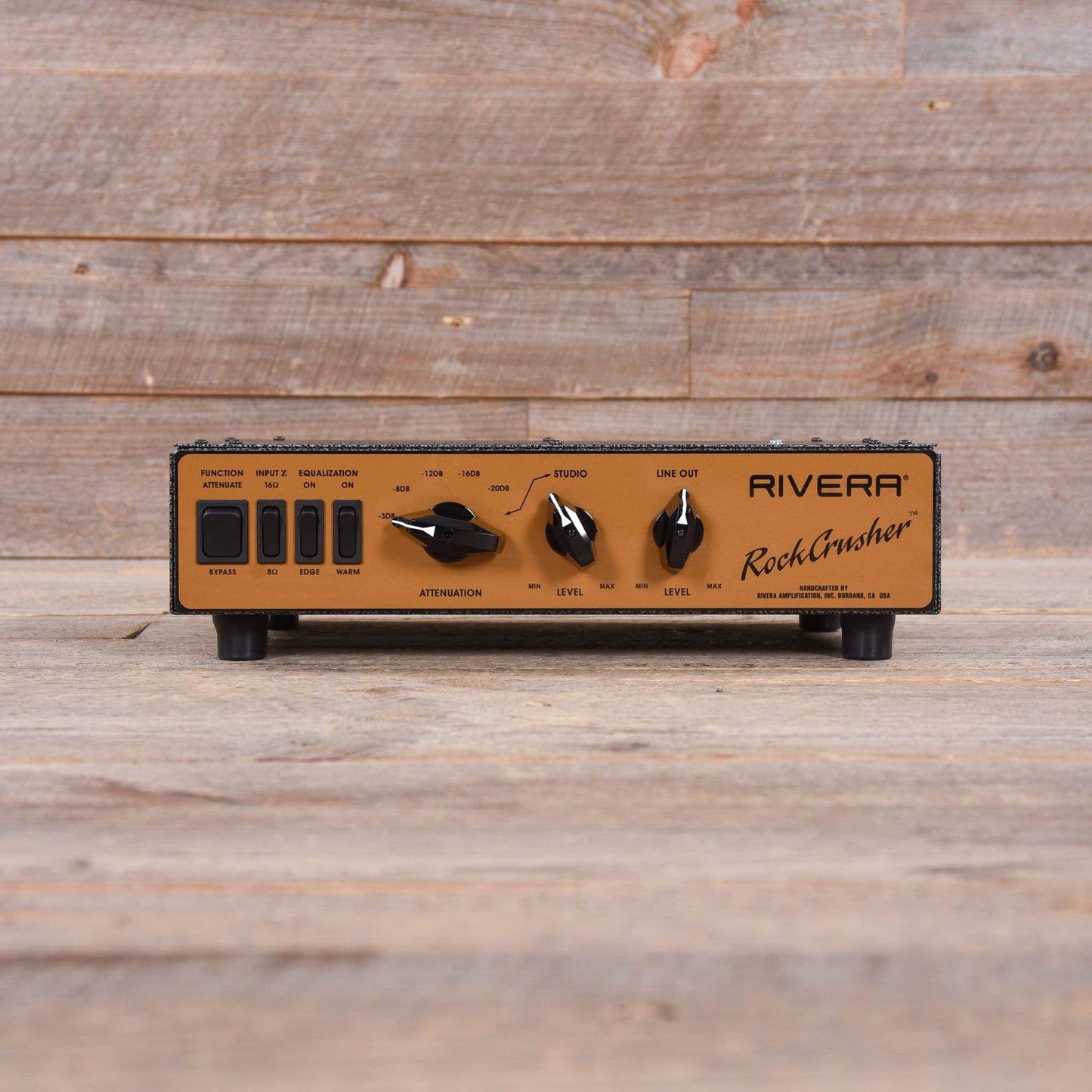 Rivera RockCrusher Power Attenuator & Load Box Gold 8/16ohm 120W Amps / Attenuators