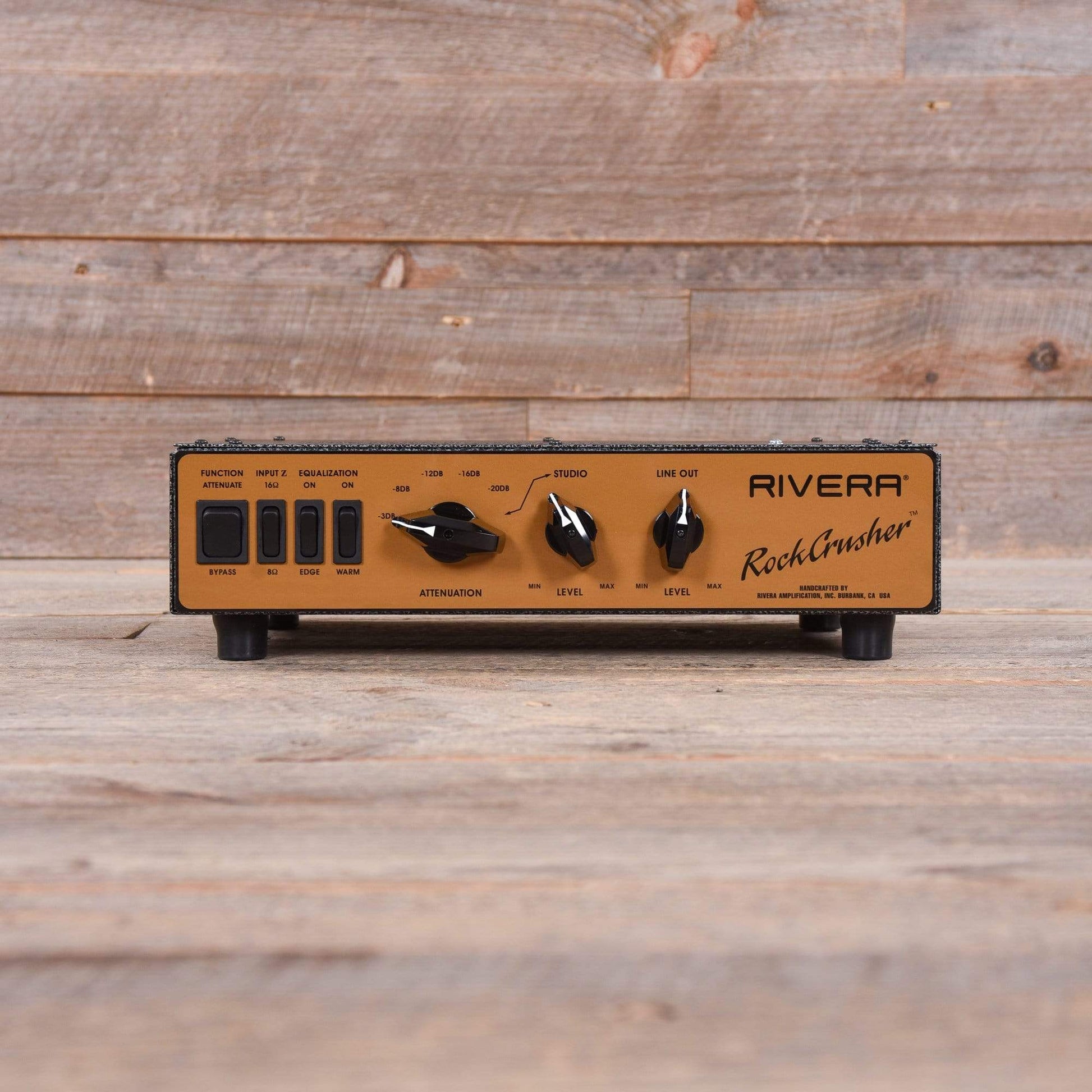 Rivera RockCrusher Power Attenuator & Load Box Gold 8/16ohm 120W Amps / Attenuators