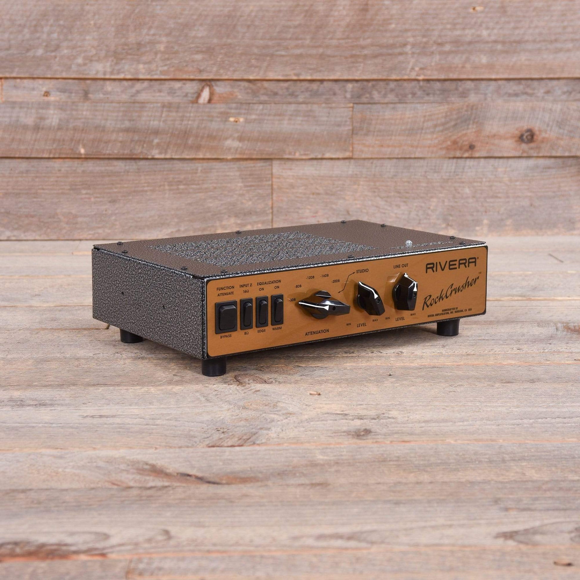 Rivera RockCrusher Power Attenuator & Load Box Gold 8/16ohm 120W Amps / Attenuators