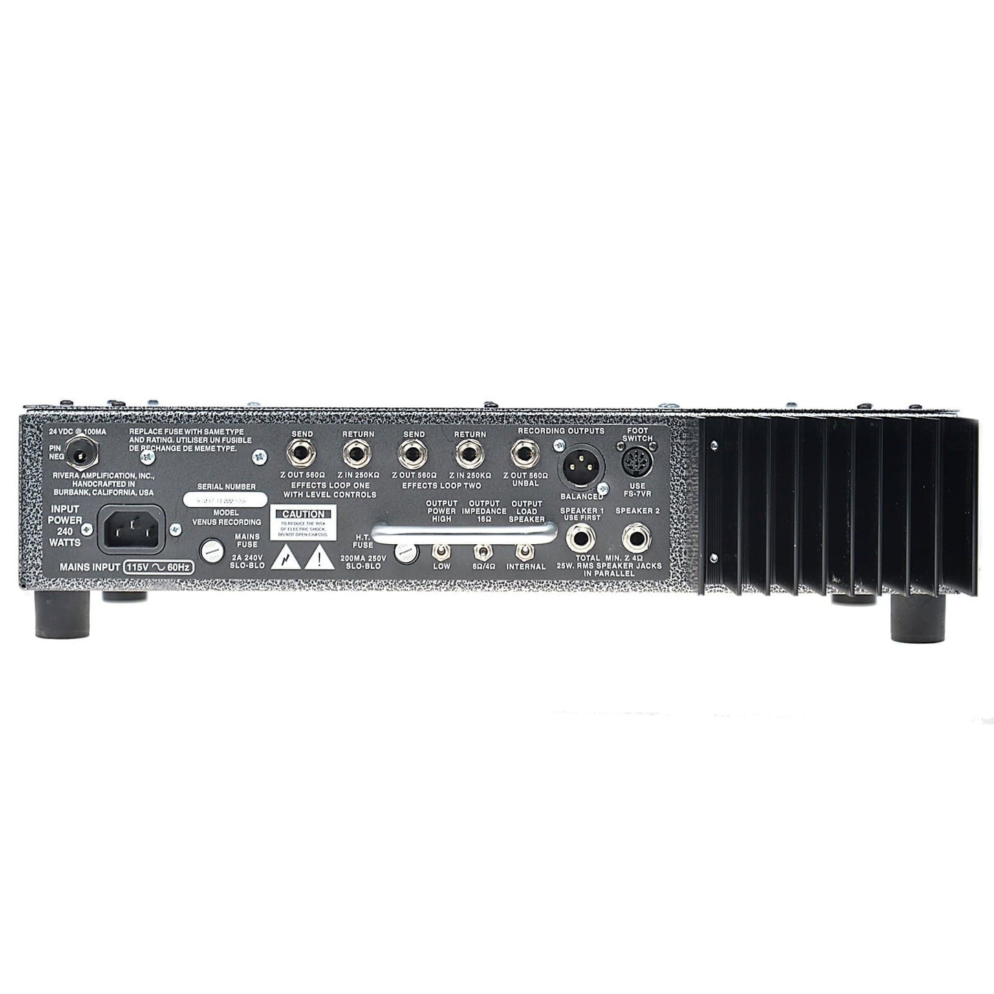 Rivera Venus Recording DT Two Channel Amp w/ 11 Band EQ Amps / Guitar Heads