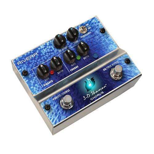 Rivera 3D Shaman 3-Output Panoramic Chorus Vibrato Effects and Pedals / Chorus and Vibrato