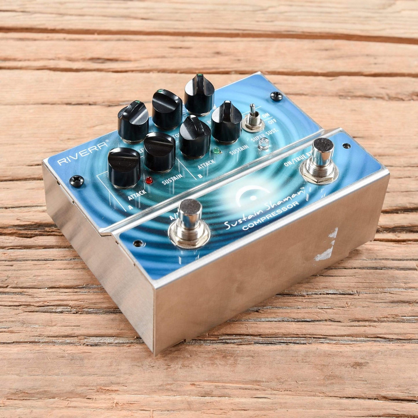 Rivera Sustain Shaman Two Channel Compressor-Sustainer Effects and Pedals / Compression and Sustain