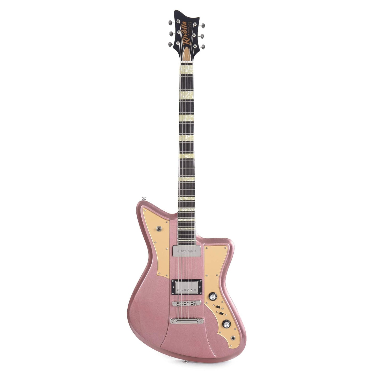 Rivolta by Novo Mondata Baritone Burgundy Mist Metallic Electric Guitars / Baritone