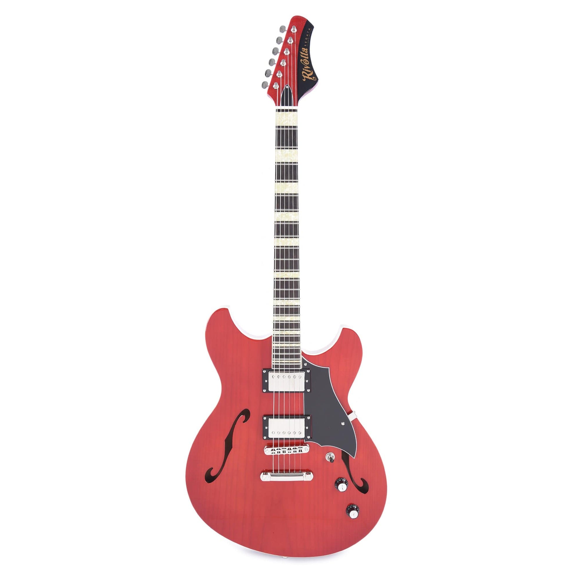 Rivolta by Novo Regata VII Rosso Red Electric Guitars / Semi-Hollow