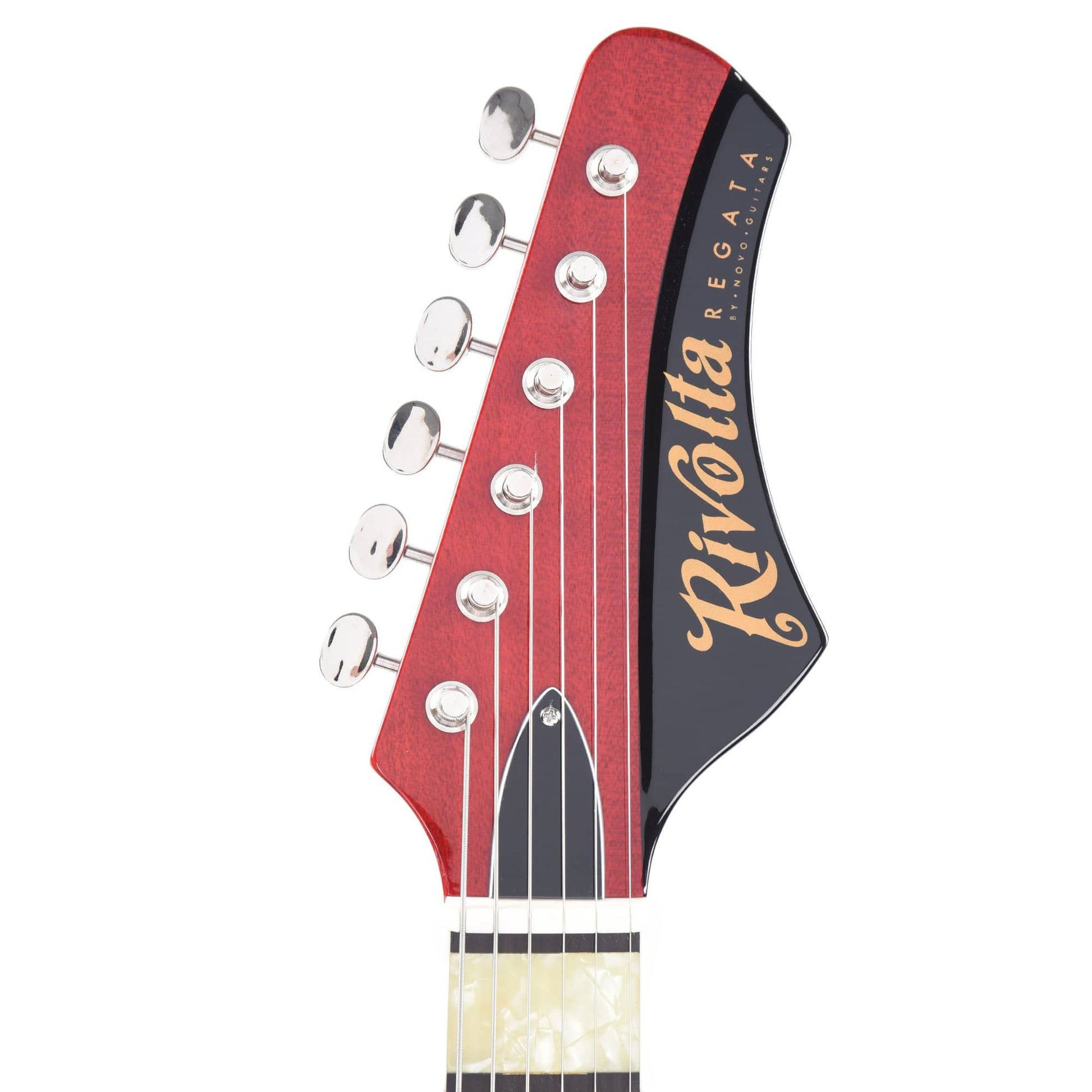 Rivolta by Novo Regata VII Rosso Red Electric Guitars / Semi-Hollow
