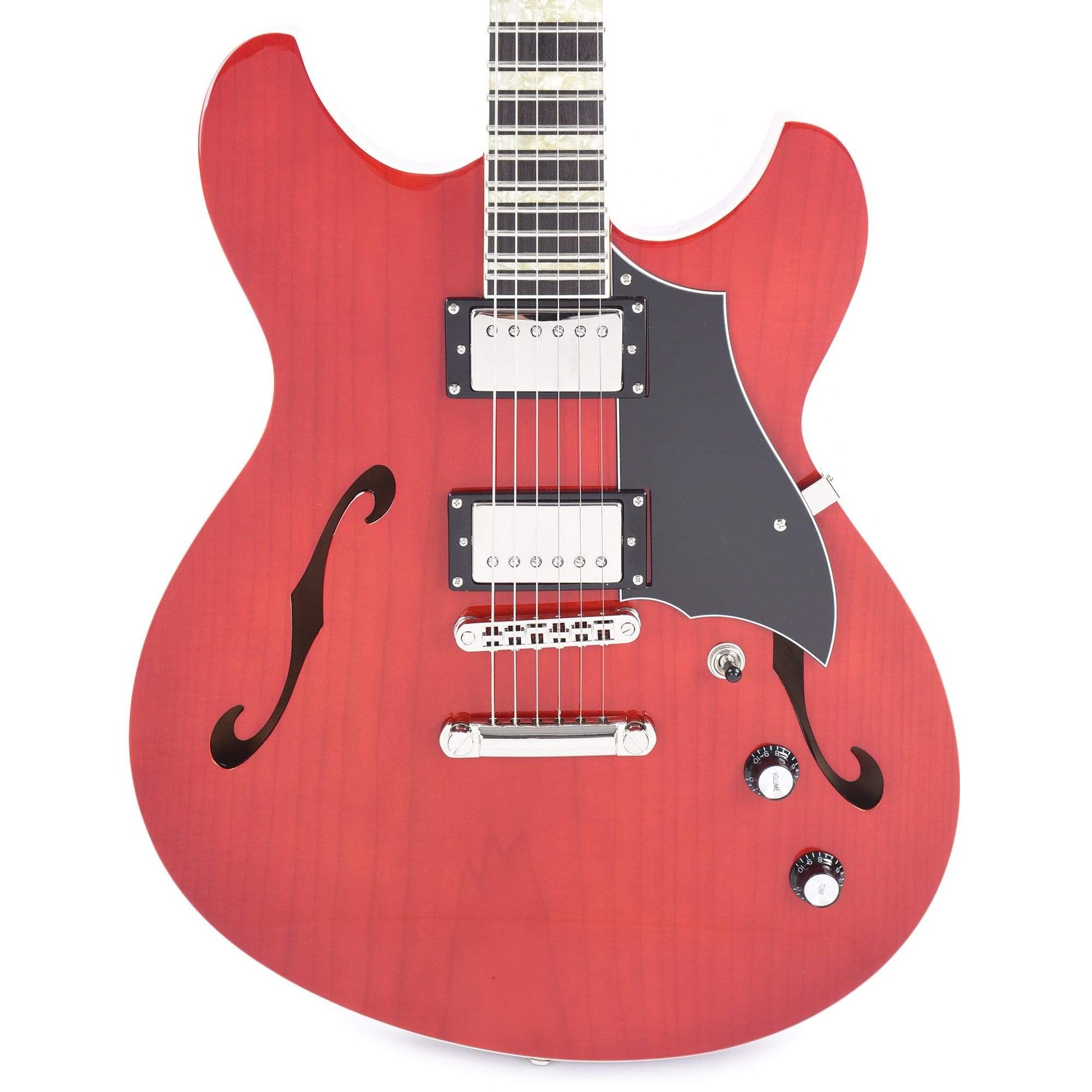 Rivolta by Novo Regata VII Rosso Red Electric Guitars / Semi-Hollow