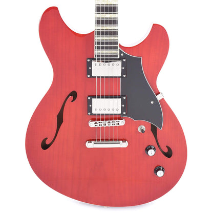 Rivolta by Novo Regata VII Rosso Red Electric Guitars / Semi-Hollow