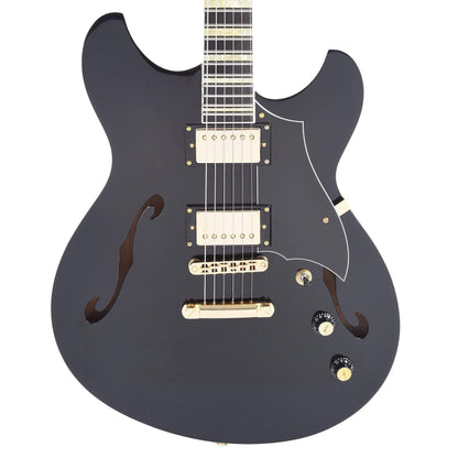 Rivolta by Novo Regata VII Toro Black Electric Guitars / Semi-Hollow