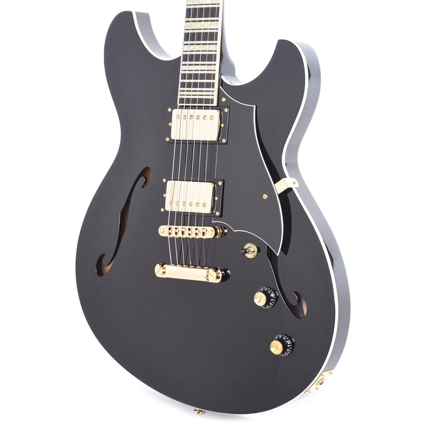 Rivolta by Novo Regata VII Toro Black Electric Guitars / Semi-Hollow