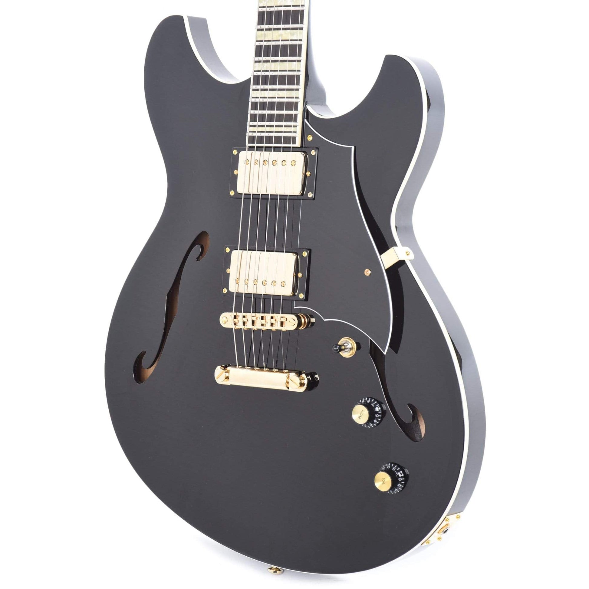 Rivolta by Novo Regata VII Toro Black Electric Guitars / Semi-Hollow