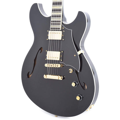 Rivolta by Novo Regata VII Toro Black Electric Guitars / Semi-Hollow