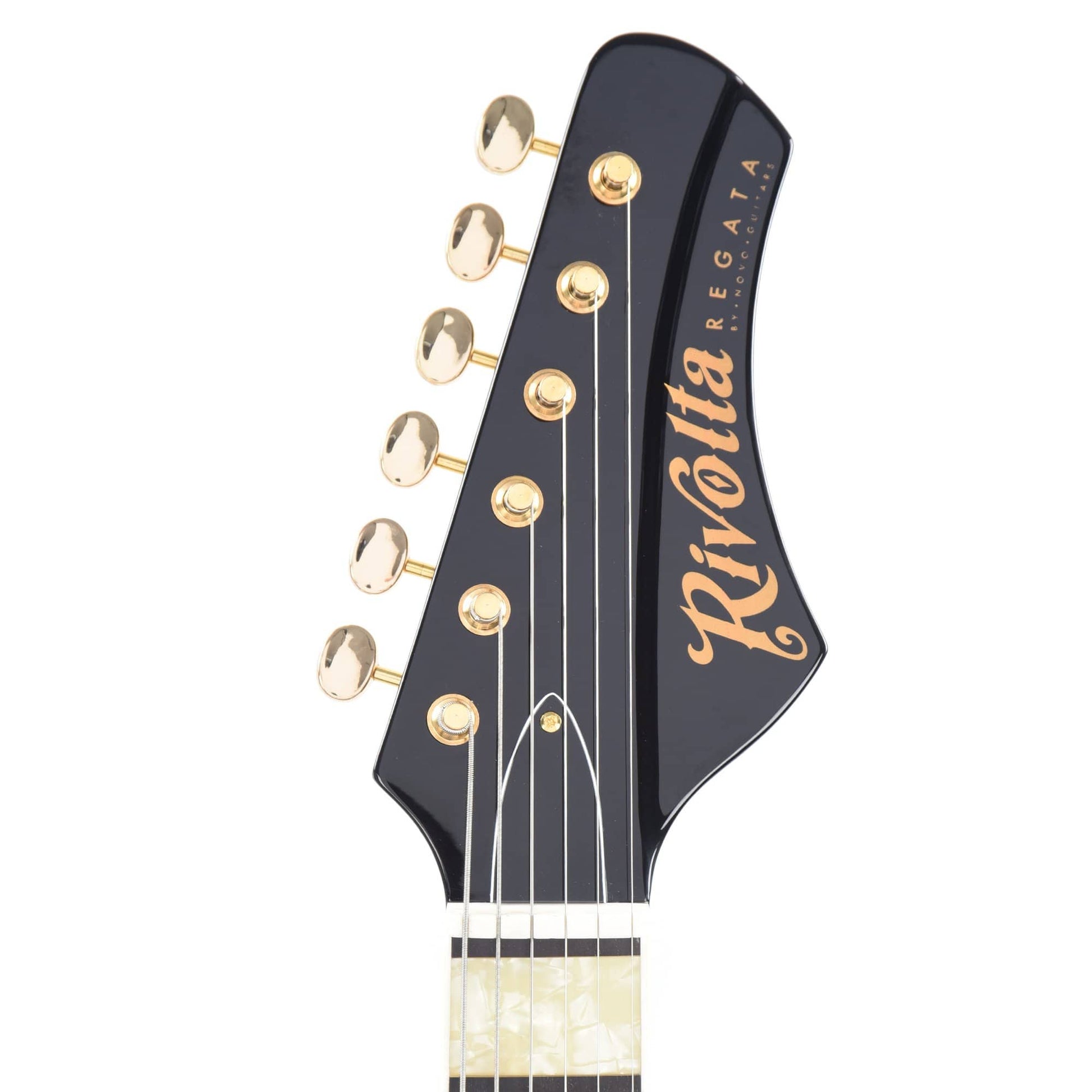Rivolta by Novo Regata VII Toro Black Electric Guitars / Semi-Hollow