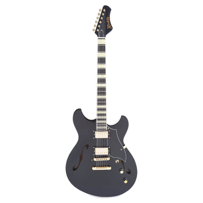 Rivolta by Novo Regata VII Toro Black Electric Guitars / Semi-Hollow