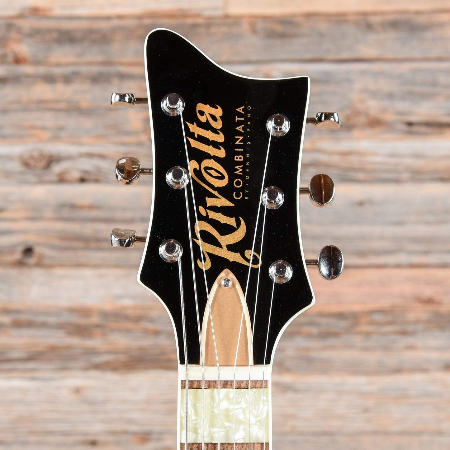 Rivolta by Dennis Fano Combinata VII Toro Black Electric Guitars / Solid Body