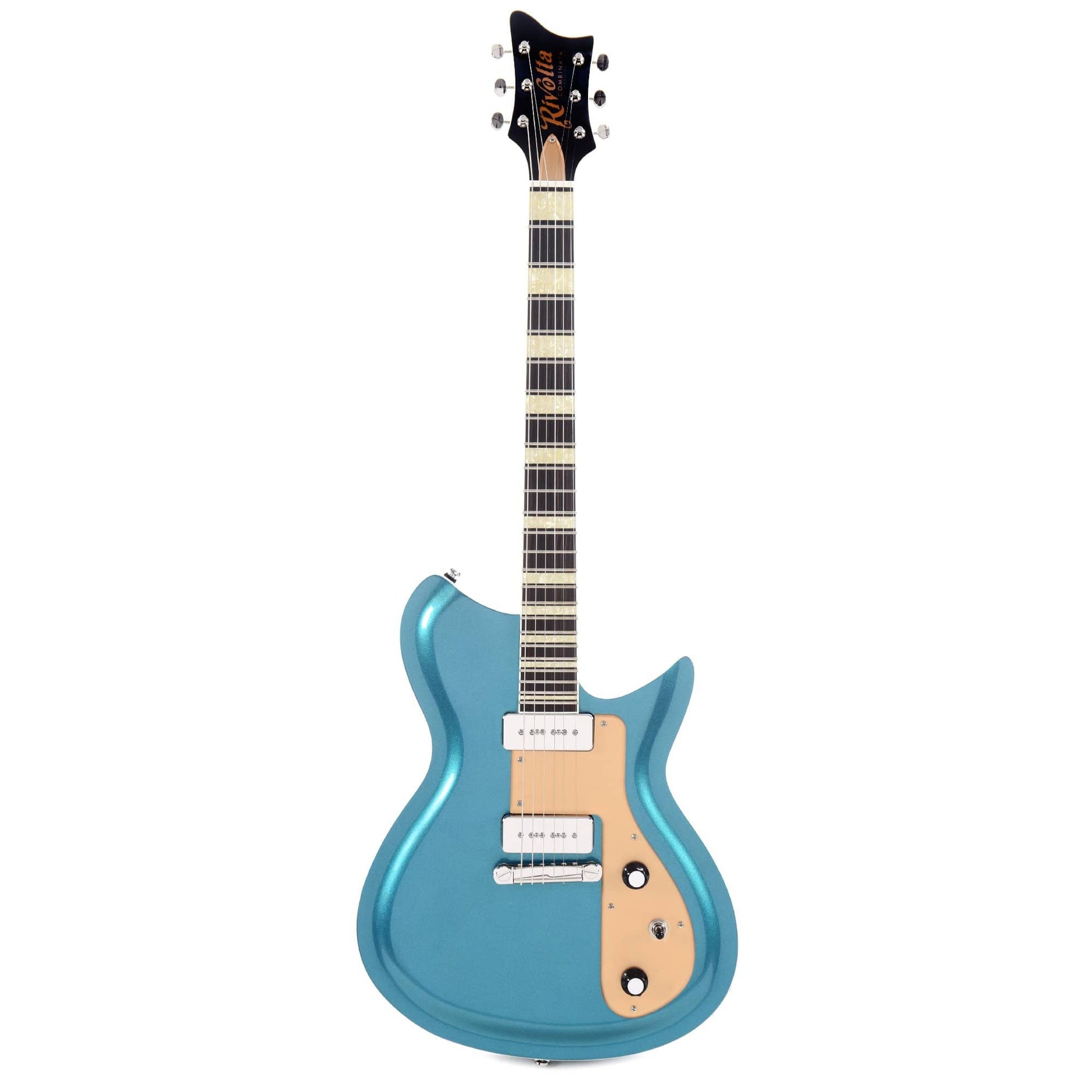 Rivolta by Novo Combinata VII Adriatic Blue Metallic Electric Guitars / Solid Body
