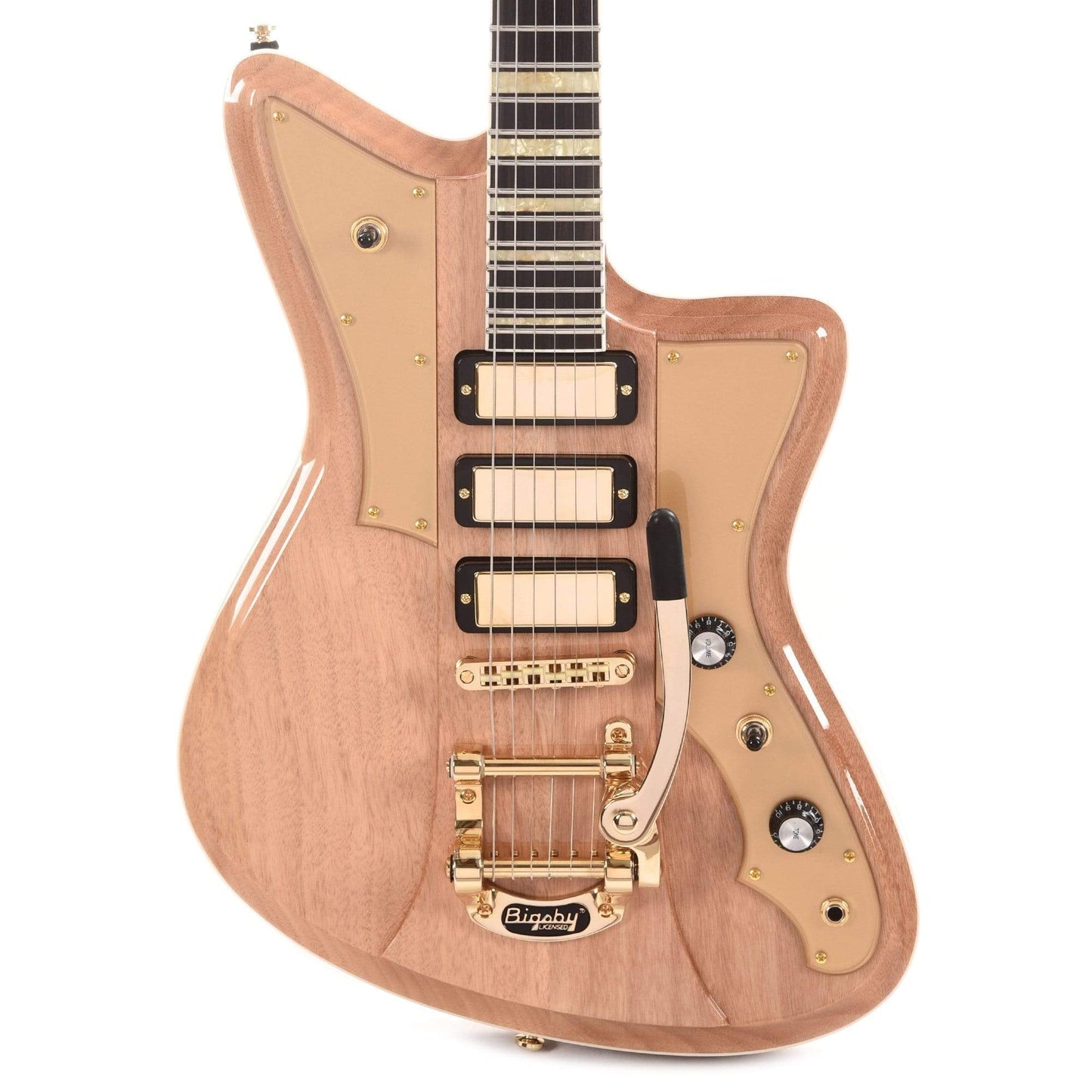 Rivolta by Novo Limited Mondata XVIII Mogano Glow Electric Guitars / Solid Body