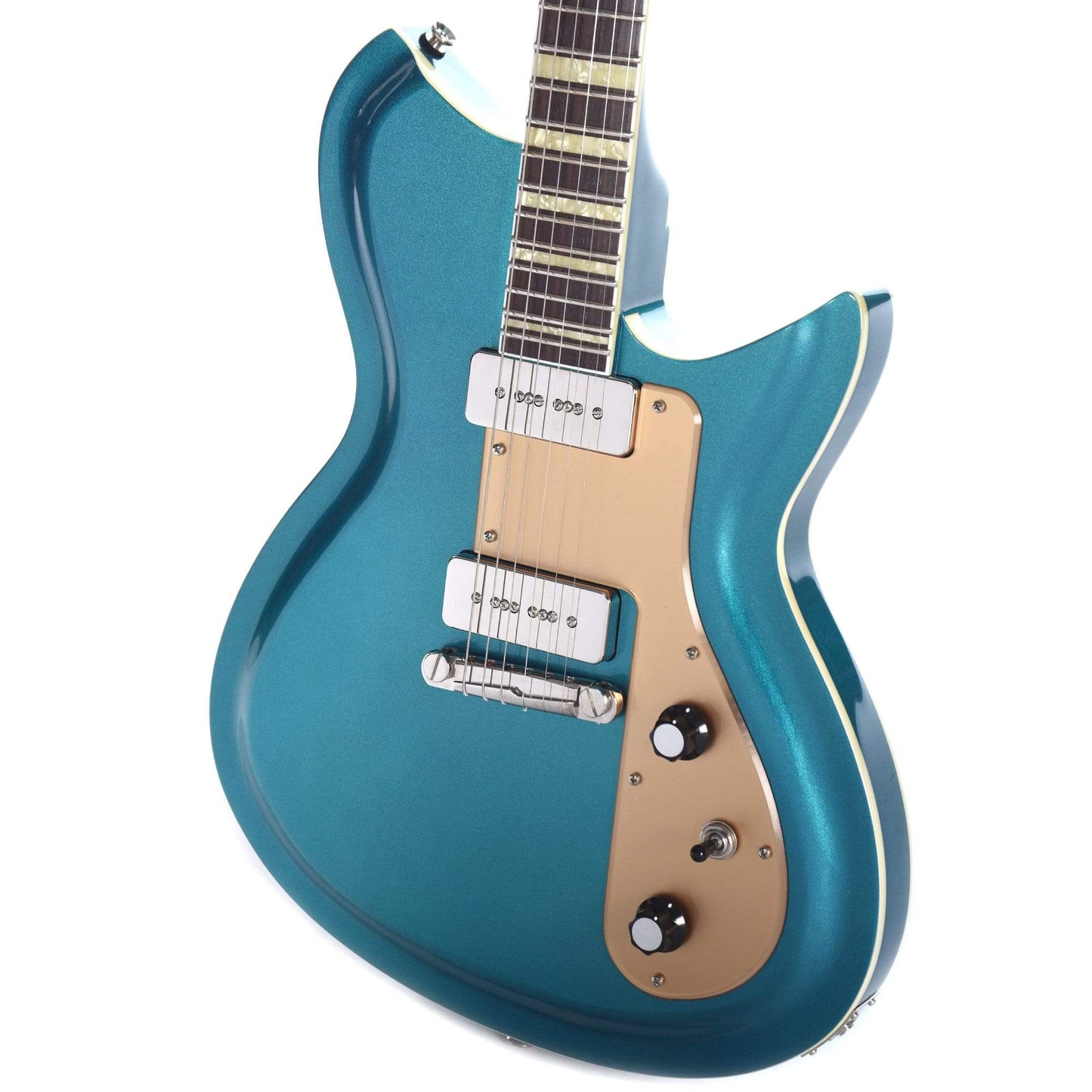 Rivolta Combinata VII by Dennis Fano Adriatic Blue Metallic Electric Guitars / Solid Body