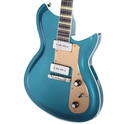 Rivolta Combinata VII by Dennis Fano Adriatic Blue Metallic Electric Guitars / Solid Body