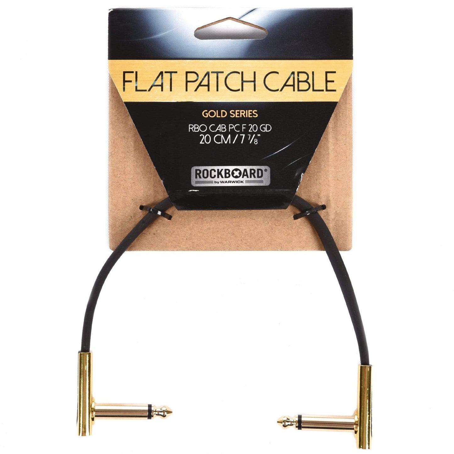 Rockgear Gold Series 20 cm / 7.87" Patch Cable Accessories / Cables