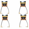 Rockgear Gold Series 30 cm / 11.81" 4 Pack Bundle Accessories / Cables
