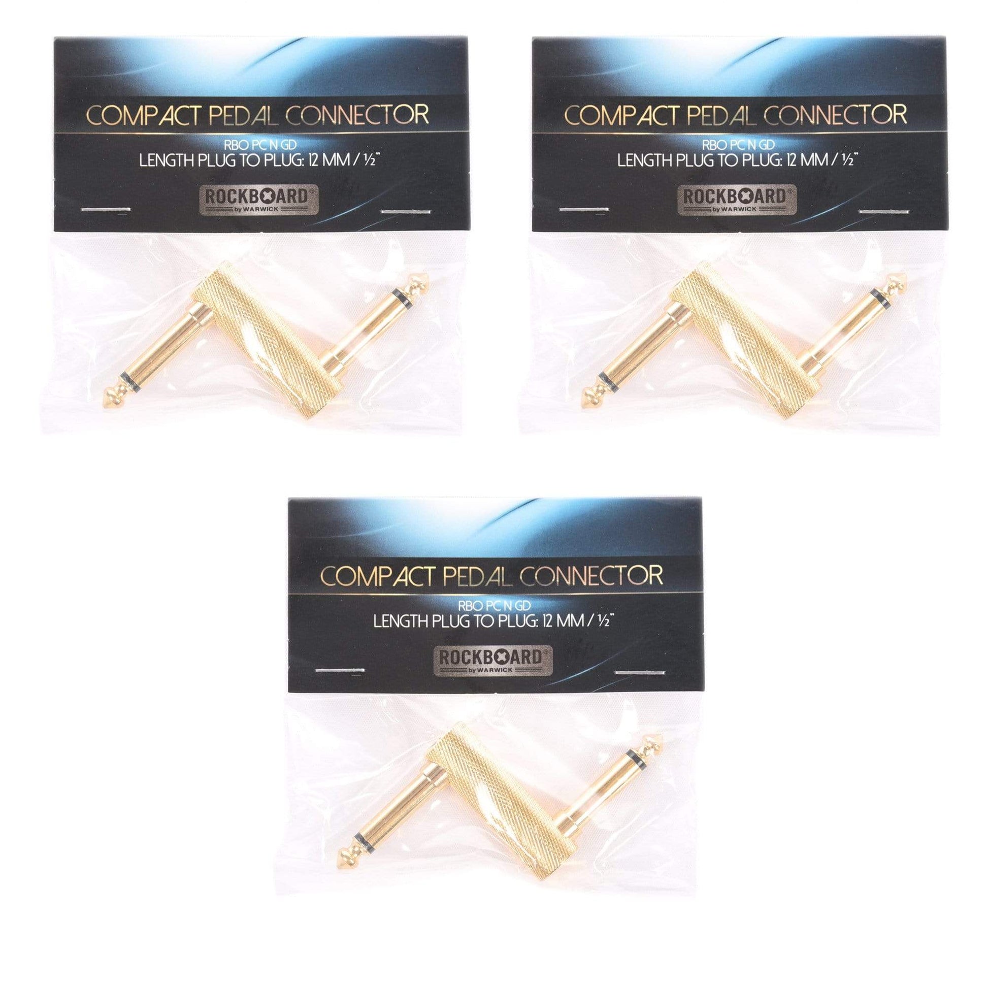 Rockgear N-Connector, 63 mm, Gold 3 Pack Bundle Accessories / Cables