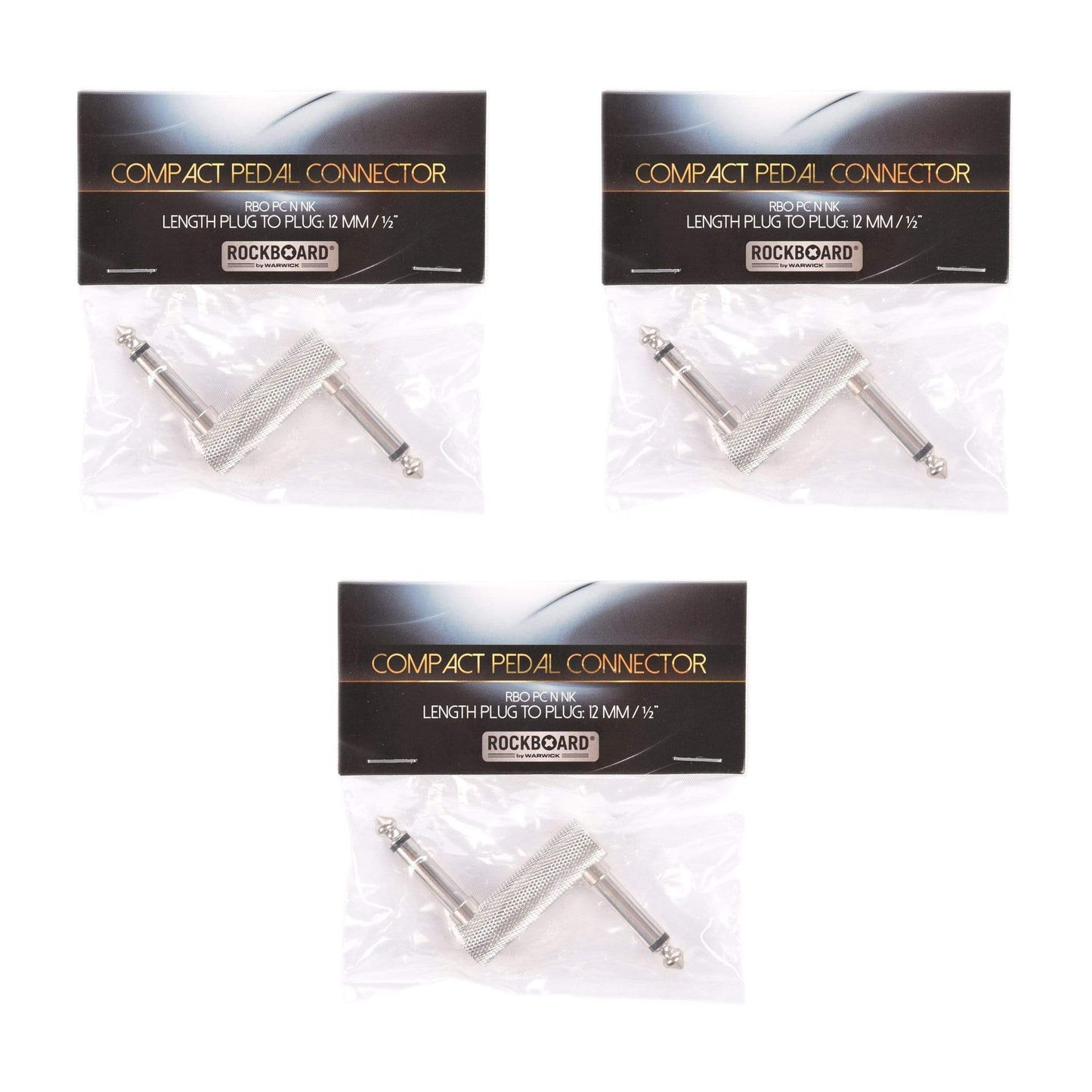 Rockgear N-Connector, 63 mm, Nickel 3 Pack Bundle Accessories / Cables