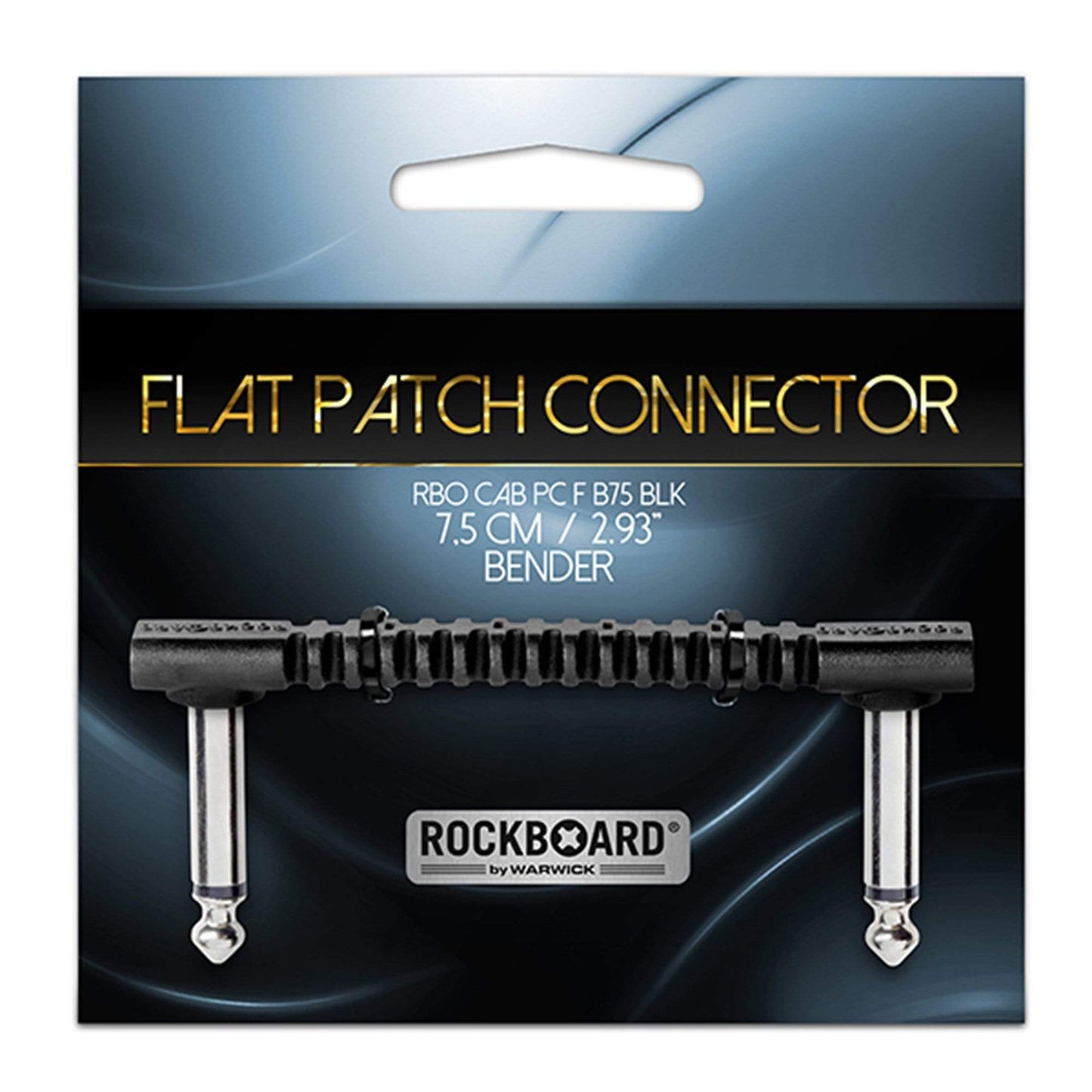 RockGear RockBoard Flat Patch Bender Connector 7.5cm (2.93") Accessories / Cables