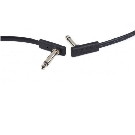 RockGear RockBoard Flat Patch Cable Black 20cm (7.87") Accessories / Cables