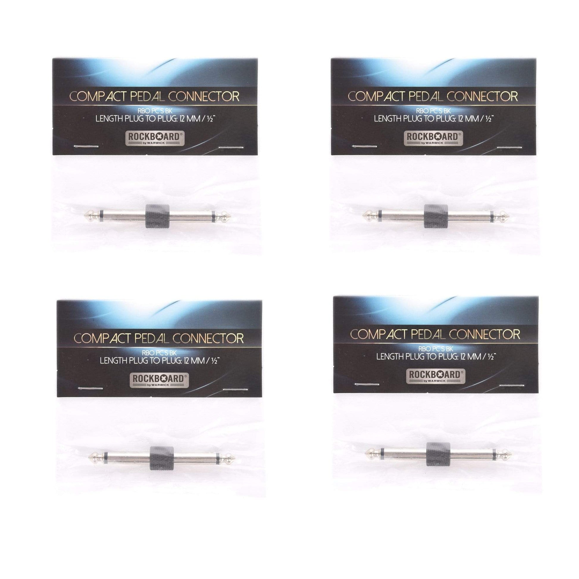 Rockgear S-Connector, 63 mm, Black 4 Pack Bundle Accessories / Cables