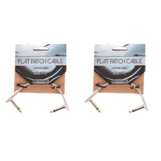 Rockgear Sapphire Series 10 cm / 3.94" 2 Pack Bundle Accessories / Cables