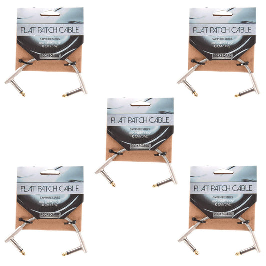 Rockgear Sapphire Series 10 cm / 3.94" 5 Pack Bundle Accessories / Cables