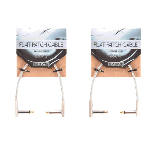Rockgear Sapphire Series 20 cm / 7.87" 2 Pack Bundle Accessories / Cables