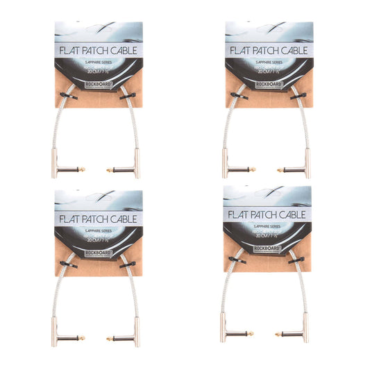 Rockgear Sapphire Series 20 cm / 7.87" 4 Pack Bundle Accessories / Cables