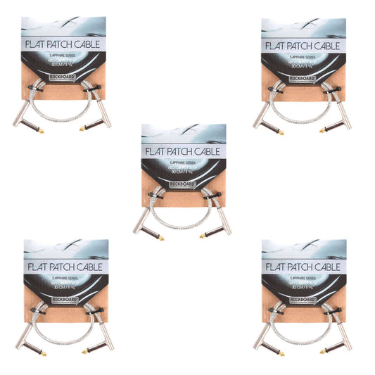 Rockgear Sapphire Series 30 cm / 11.81" 5 Pack Bundle Accessories / Cables