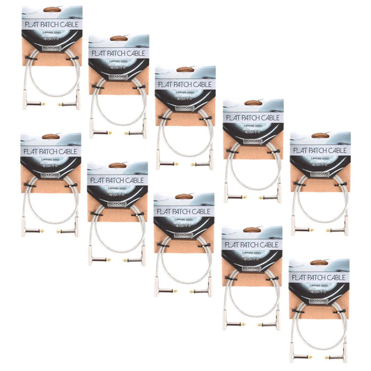 Rockgear Sapphire Series 45 cm / 17.72" 10 Pack Bundle Accessories / Cables