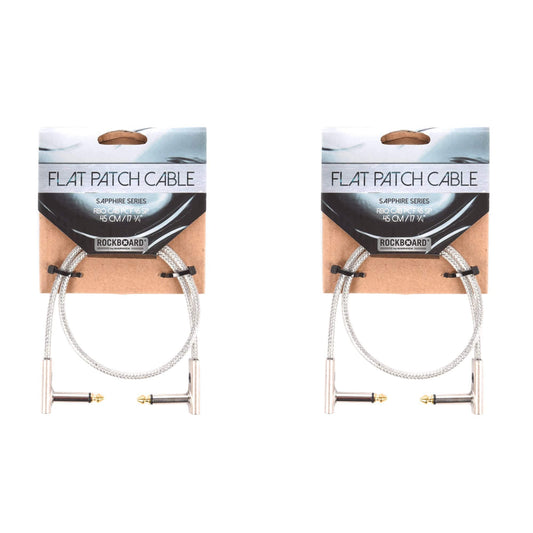 Rockgear Sapphire Series 45 cm / 17.72" 2 Pack Bundle Accessories / Cables