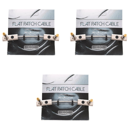 Rockgear Sapphire Series 5 cm / 1.97" 3 Pack Bundle Accessories / Cables