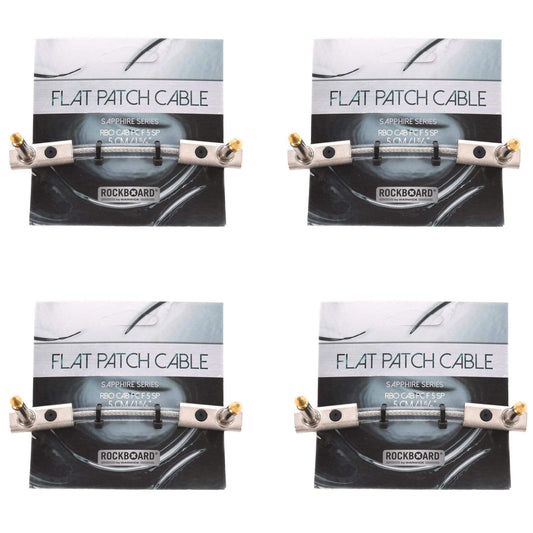 Rockgear Sapphire Series 5 cm / 1.97" 4 Pack Bundle Accessories / Cables