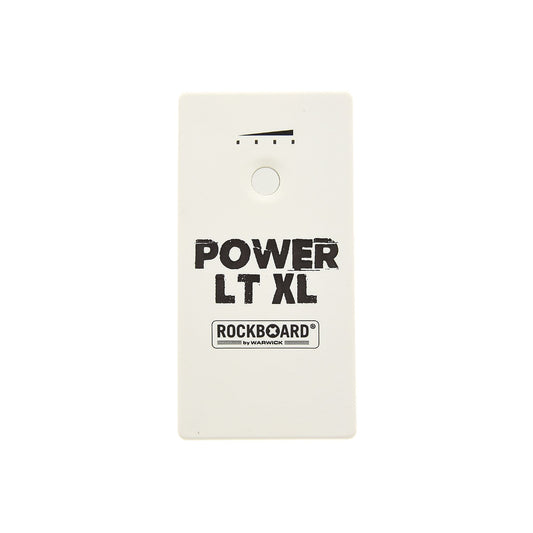 RockGear RockBoard Power Lithium-Ion Rechargeable Battery w/RBO Power Ace Daisy 5 & Worldwide Power Adapter White Effects and Pedals / Pedalboards and Power Supplies