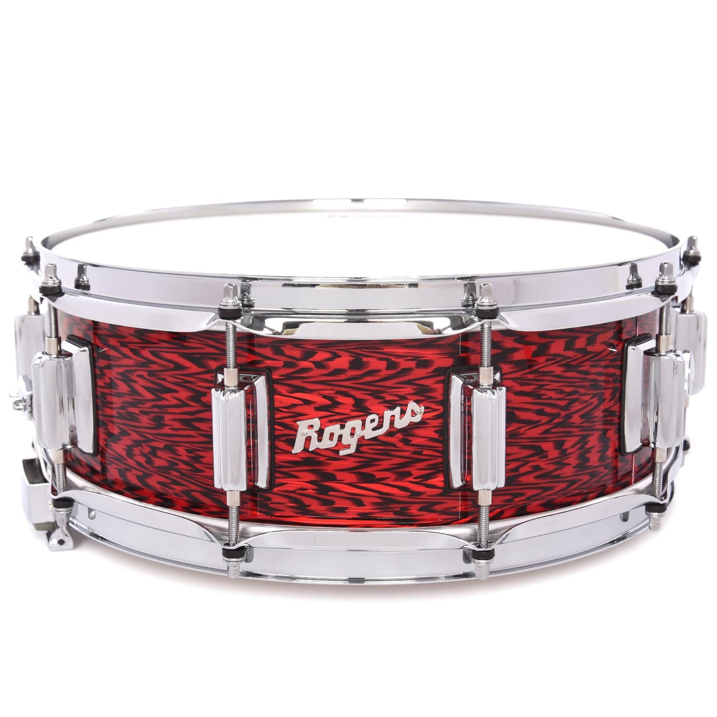 Rogers 5x14 Dyna-Sonic Wood Snare Drum Red Onyx Drums and Percussion / Acoustic Drums / Snare