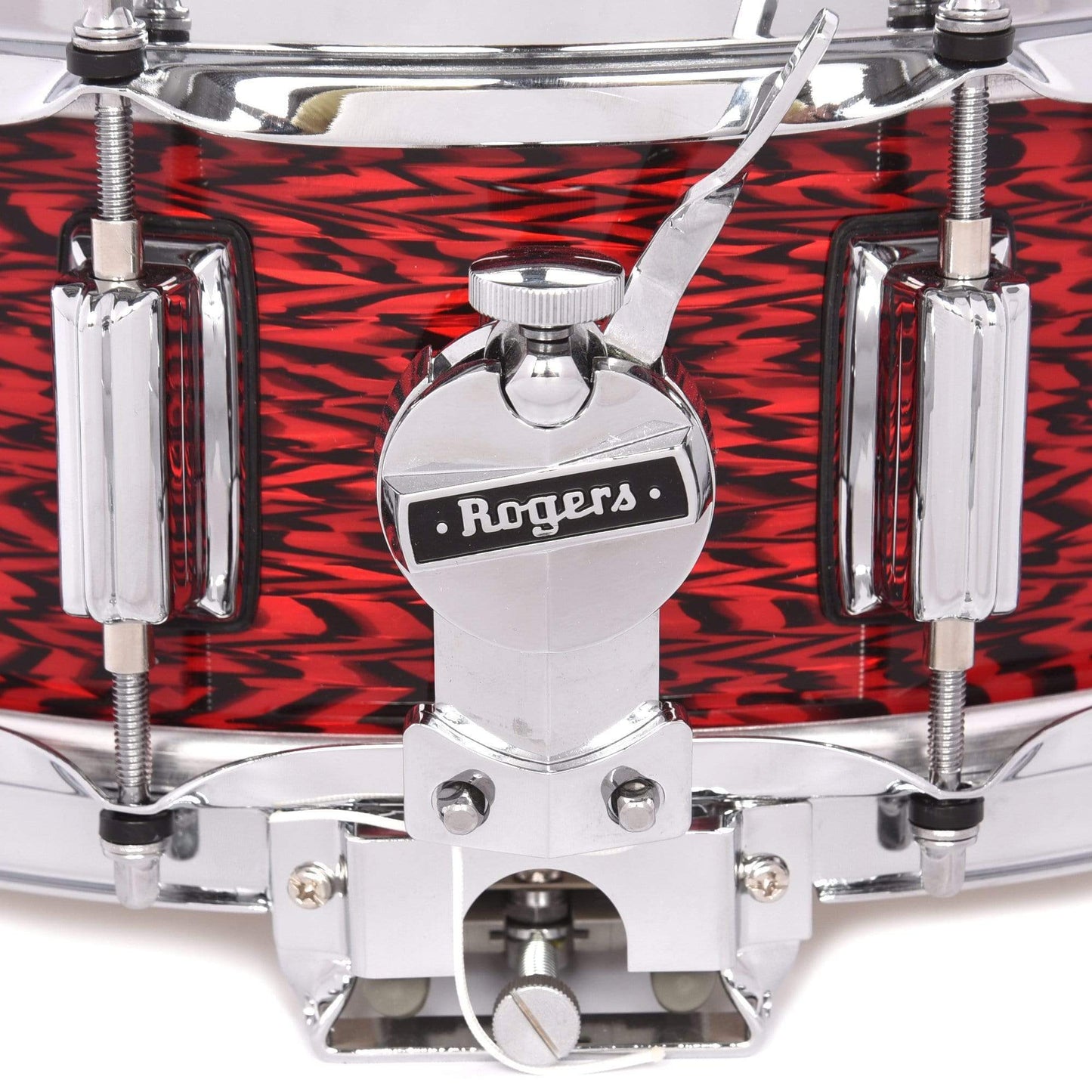 Rogers 5x14 Dyna-Sonic Wood Snare Drum Red Onyx Drums and Percussion / Acoustic Drums / Snare