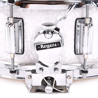 Rogers 5x14 Dyna-Sonic Wood Snare Drum White Marine Pearl Drums and Percussion / Acoustic Drums / Snare