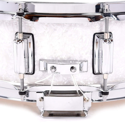 Rogers 5x14 Dyna-Sonic Wood Snare Drum White Marine Pearl Drums and Percussion / Acoustic Drums / Snare