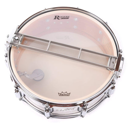 Rogers 5x14 Dyna-Sonic Wood Snare Drum White Marine Pearl Drums and Percussion / Acoustic Drums / Snare