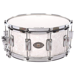 Rogers 6.5x14 Dyna-Sonic Wood Snare Drum White Marine Pearl