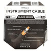 Roland Black Series 10ft A/S 1/4” Instrument Cable Accessories / Cables