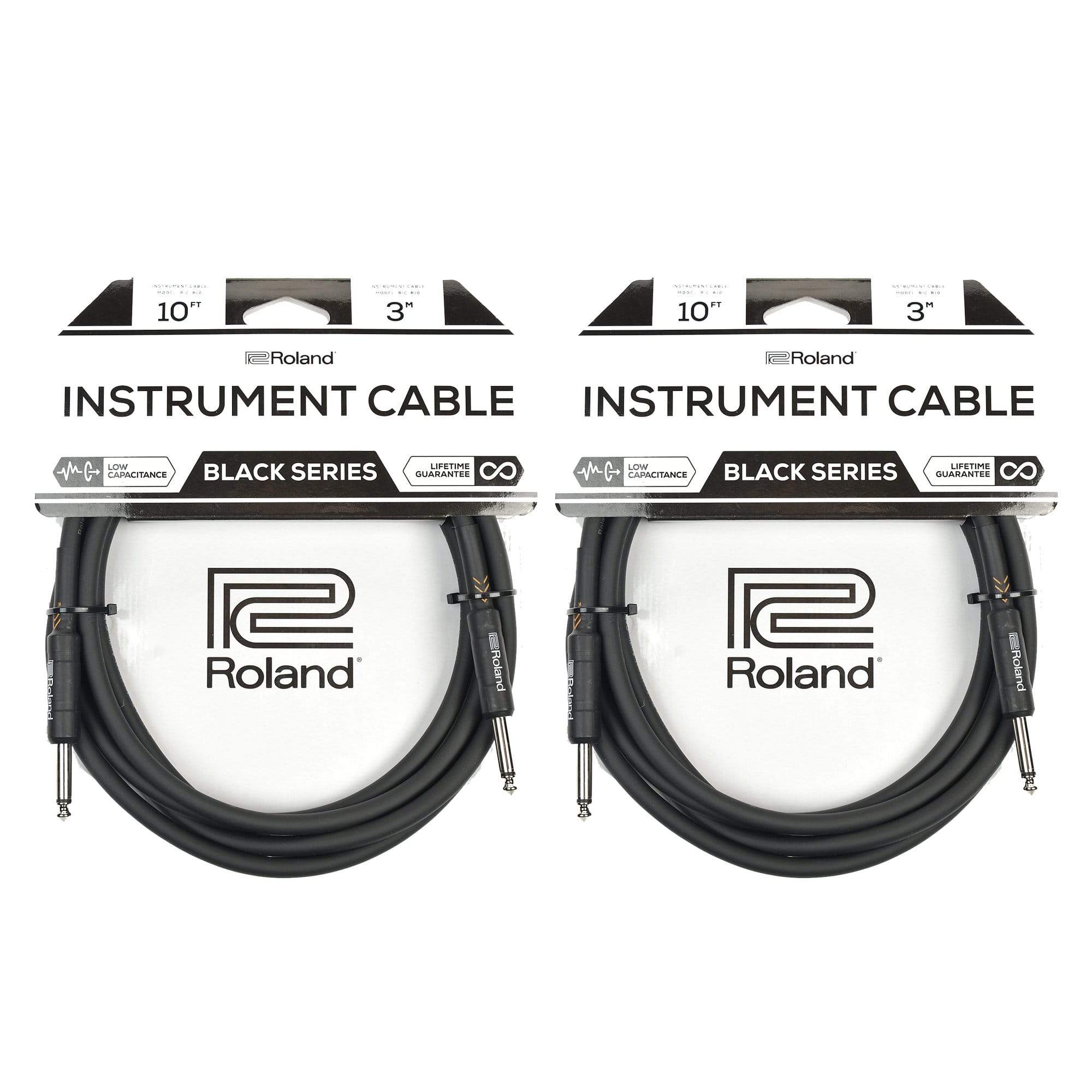 Roland Black Series 10ft S/S 1/4