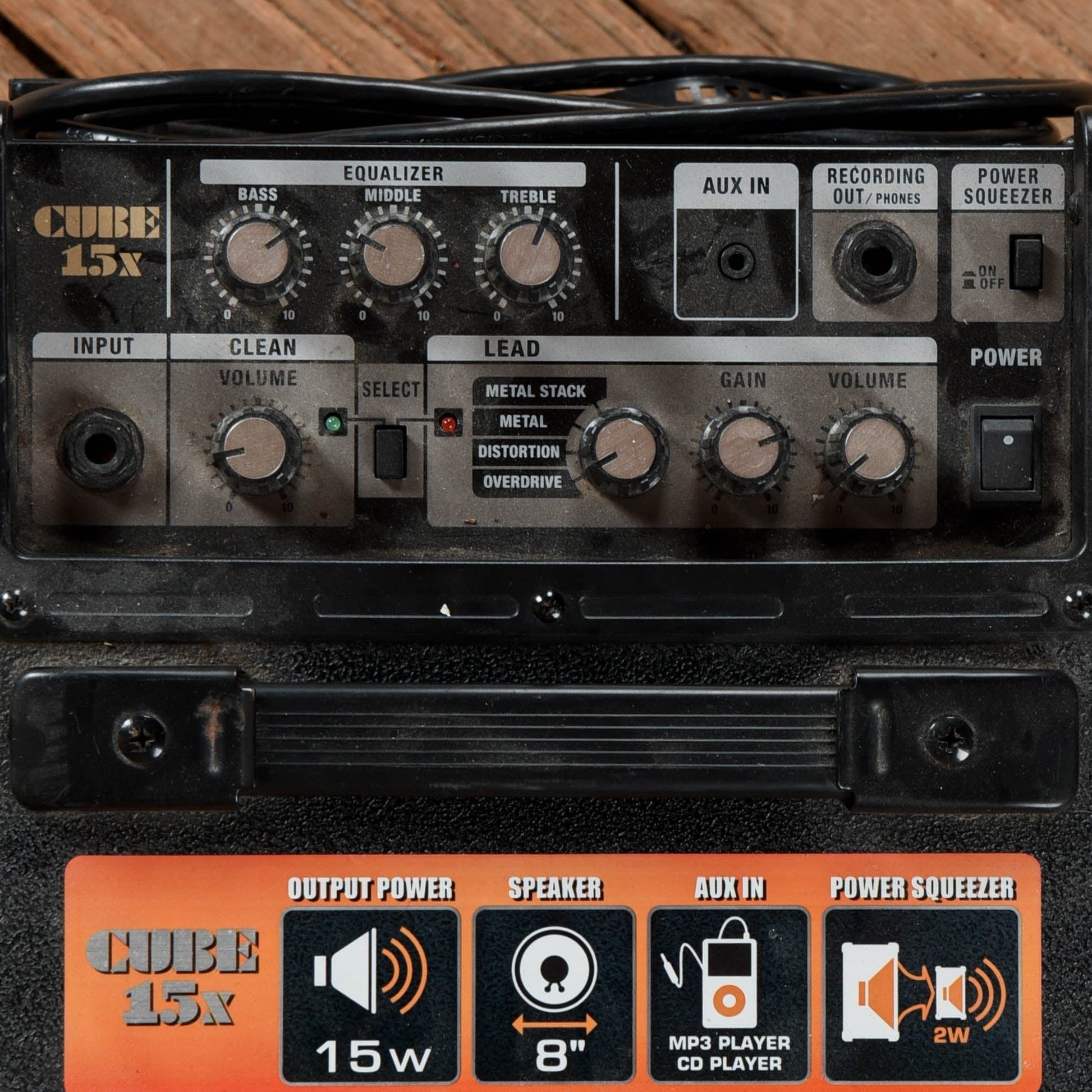 Roland CUBE-15X 15-Watt 1x8" Guitar Combo Amps / Guitar Combos