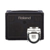 Roland KC-220 Battery-Powered Stereo Keyboard Amplifier 30W (15W+15W) and (1) Cable Bundle Amps / Keyboard Amps