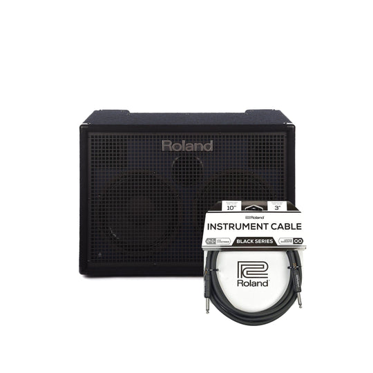 Roland KC-990 Stereo Mixing Keyboard Amplifier 320W (160W+160W) and (1) Cable Bundle Amps / Keyboard Amps